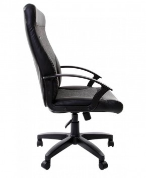 Кресло офисное BRABIX "Trust EX-535" (экокожа/черная/ткань серая) 531383 в Нефтекамске - neftekamsk.ok-mebel.com | фото 4