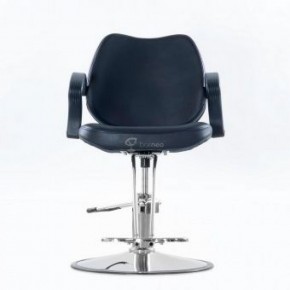 Кресло парикмахера Barneo 6219D черное в Нефтекамске - neftekamsk.ok-mebel.com | фото 2