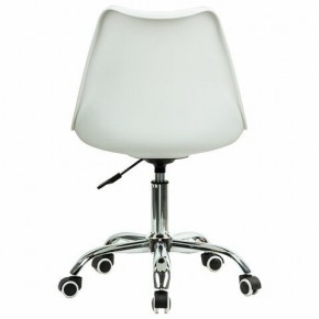 Кресло стул BRABIX "Eames MG-310 CH", хром, пластик белый, ткань серая, 532924 в Нефтекамске - neftekamsk.ok-mebel.com | фото 4