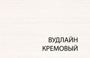 Кровать 120, TIFFANY, цвет вудлайн кремовый в Нефтекамске - neftekamsk.ok-mebel.com | фото