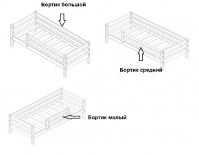 Кровать 2-х ярусная Сонечка с бортиками (лестница наклонная) в Нефтекамске - neftekamsk.ok-mebel.com | фото 4