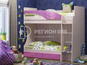 Кровать Бемби МДФ (фасад 3D) в Нефтекамске - neftekamsk.ok-mebel.com | фото 9
