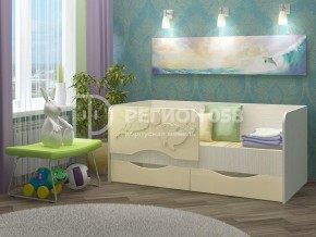 Кровать Дельфин-2 МДФ (фасад 3D) 1600 в Нефтекамске - neftekamsk.ok-mebel.com | фото