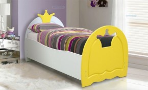 Кровать детская Корона (800*1600) МДФ матовый в Нефтекамске - neftekamsk.ok-mebel.com | фото