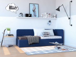 Кровать-диван Leonardo 160*70 (Синий) в Нефтекамске - neftekamsk.ok-mebel.com | фото 6