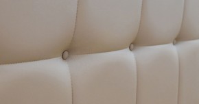 Кровать двойная Хлоя 160 + ортопед + ПМ + дно (арт. Пегасо капучино к/з (бежево-коричневый)) в Нефтекамске - neftekamsk.ok-mebel.com | фото 5