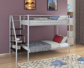 Кровать двухъярусная "Толедо" Серый/Венге в Нефтекамске - neftekamsk.ok-mebel.com | фото