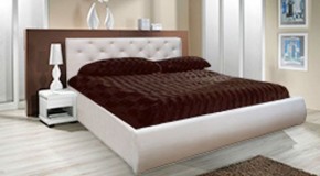Кровать Интерьерная 1800 с ПМ (ткань 2 кат) в Нефтекамске - neftekamsk.ok-mebel.com | фото