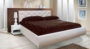 Кровать Интерьерная 1800 с ПМ (ткань 3 кат) в Нефтекамске - neftekamsk.ok-mebel.com | фото