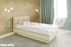 Кровать КР-1011 с мягким изголовьем в Нефтекамске - neftekamsk.ok-mebel.com | фото 1