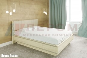 Кровать КР-1013 с мягким изголовьем в Нефтекамске - neftekamsk.ok-mebel.com | фото