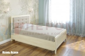 Кровать КР-1031 с мягким изголовьем в Нефтекамске - neftekamsk.ok-mebel.com | фото 1
