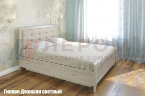 Кровать КР-1033 с мягким изголовьем в Нефтекамске - neftekamsk.ok-mebel.com | фото 1