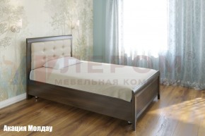 Кровать КР-2031 с мягким изголовьем в Нефтекамске - neftekamsk.ok-mebel.com | фото 3
