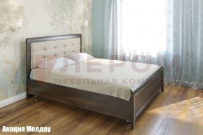 Кровать КР-2033 с мягким изголовьем в Нефтекамске - neftekamsk.ok-mebel.com | фото 3