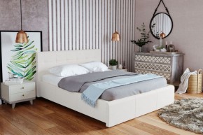 Кровать Лаура с латами Nice White 1600x2000 в Нефтекамске - neftekamsk.ok-mebel.com | фото