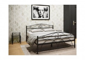 Кровать Морика 180х200 черная в Нефтекамске - neftekamsk.ok-mebel.com | фото 1