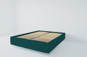 Кровать Подиум с ортопедическим основанием 800 (велюр бирюзовый) в Нефтекамске - neftekamsk.ok-mebel.com | фото 2