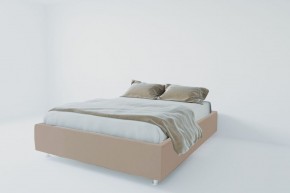 Кровать Подиум с ортопедическим основанием 800 (велюр серый) в Нефтекамске - neftekamsk.ok-mebel.com | фото 1