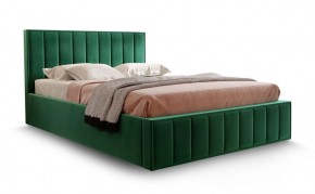 Кровать "Вена" 1400 СТАНДАРТ Вариант 1 Мора зеленый + бельевой ящик с кроватным основанием и подъемным механизмом в Нефтекамске - neftekamsk.ok-mebel.com | фото 1