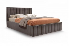 Кровать "Вена" 1600 СТАНДАРТ Вариант 3 Мора коричневый + ортопедическое основание на 5 опорах в Нефтекамске - neftekamsk.ok-mebel.com | фото