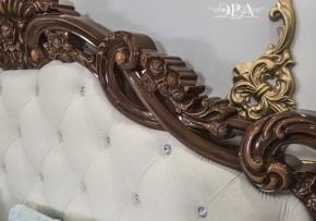 Кровать с мягким изголовьем Патрисия (1600) караваджо в Нефтекамске - neftekamsk.ok-mebel.com | фото 4