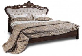 Кровать с мягким изголовьем Афина 1600 (караваджо) ламели в Нефтекамске - neftekamsk.ok-mebel.com | фото