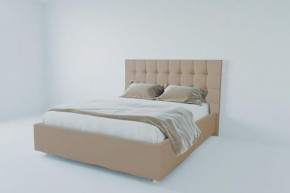 Кровать Венеция без основания 1200 (велюр светло-серый) в Нефтекамске - neftekamsk.ok-mebel.com | фото