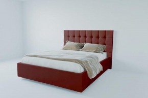 Кровать Венеция без основания 1600 (велюр бордо) в Нефтекамске - neftekamsk.ok-mebel.com | фото