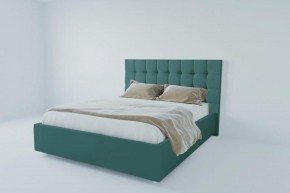 Кровать Венеция без основания 800 (велюр бирюзовый) в Нефтекамске - neftekamsk.ok-mebel.com | фото