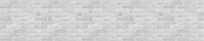 Кухонный фартук 610х3000х1,5 (композит) КМ Кирпич серый в Нефтекамске - neftekamsk.ok-mebel.com | фото