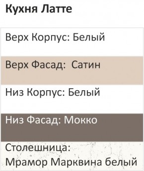 Кухонный гарнитур Латте 1000 (Стол. 26мм) в Нефтекамске - neftekamsk.ok-mebel.com | фото 3