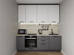 Кухонный гарнитур Меренга 2200 h950 (Стол. 26мм) в Нефтекамске - neftekamsk.ok-mebel.com | фото
