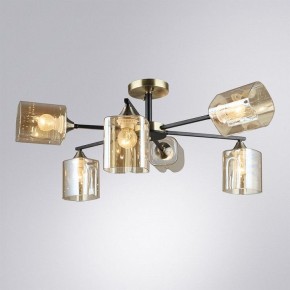 Люстра на штанге Arte Lamp Merci A4185PL-6BK в Нефтекамске - neftekamsk.ok-mebel.com | фото 2