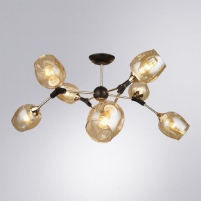 Люстра на штанге Arte Lamp Seppia A4211PL-8BK в Нефтекамске - neftekamsk.ok-mebel.com | фото 2