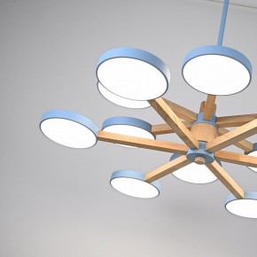 Люстра на штанге Imperiumloft TURNA Blue TURNA-DBL01 в Нефтекамске - neftekamsk.ok-mebel.com | фото 6