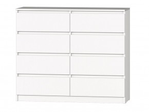 МС "Хилтон" Комод №3 1200 (8 ящ.) белый текстурный в Нефтекамске - neftekamsk.ok-mebel.com | фото 2