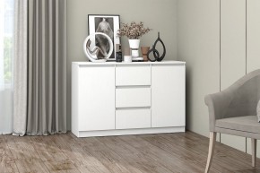 МС "Хилтон" Комод №4 1200 (белый текстурный) в Нефтекамске - neftekamsk.ok-mebel.com | фото
