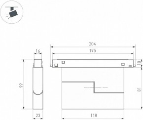 Накладной светильник Arlight MAG-ORIENT 049994 в Нефтекамске - neftekamsk.ok-mebel.com | фото 2