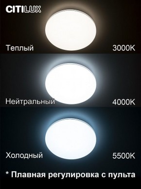 Накладной светильник Citilux Симпла CL714330G в Нефтекамске - neftekamsk.ok-mebel.com | фото 4