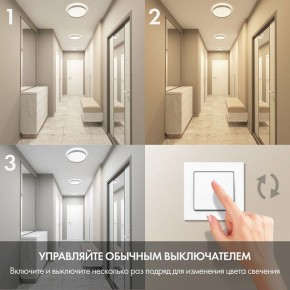 Накладной светильник Denkirs PLATO DK6511-WH/1 в Нефтекамске - neftekamsk.ok-mebel.com | фото 6