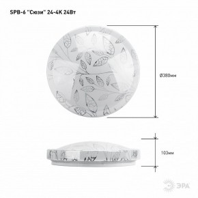 Накладной светильник Эра Классик SPB-6-24-4K (C) в Нефтекамске - neftekamsk.ok-mebel.com | фото 6