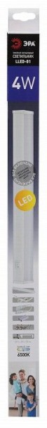 Накладной светильник Эра  LLED-01-04W-6500-W в Нефтекамске - neftekamsk.ok-mebel.com | фото 4