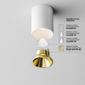 Накладной светильник Maytoni Alfa LED C064CL-8W3K-RD-WB в Нефтекамске - neftekamsk.ok-mebel.com | фото 11