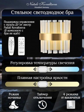 Накладной светильник Natali Kovaltseva ROYALTON LED LAMPS 81125/1W в Нефтекамске - neftekamsk.ok-mebel.com | фото 6
