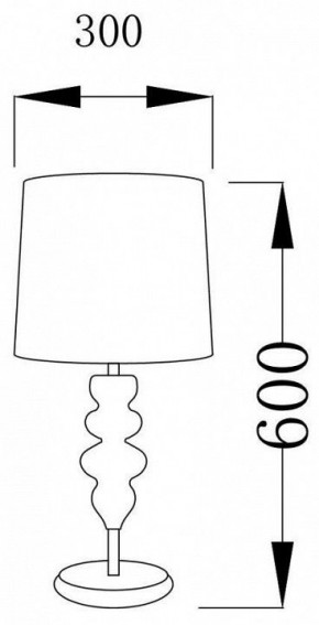 Настольная лампа декоративная Lucia Tucci Bristol 8 BRISTOL T897.1 в Нефтекамске - neftekamsk.ok-mebel.com | фото 3