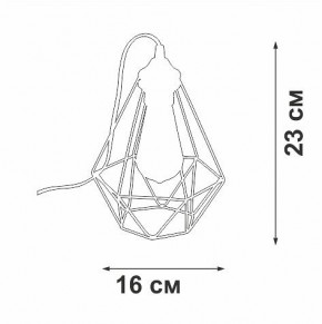 Настольная лампа декоративная Vitaluce V2803 V2803-1/1L в Нефтекамске - neftekamsk.ok-mebel.com | фото 3