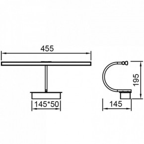 Подсветка для зеркала Mantra Paracuru 8915 в Нефтекамске - neftekamsk.ok-mebel.com | фото 3