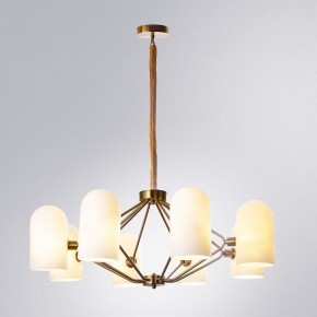 Подвесная люстра Arte Lamp Cassel A5454LM-8PB в Нефтекамске - neftekamsk.ok-mebel.com | фото 3