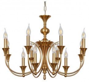 Подвесная люстра Arte Lamp Collinetta A4094LM-12PB в Нефтекамске - neftekamsk.ok-mebel.com | фото